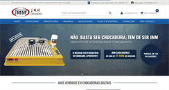 Desktop Screenshot of jmmchocadeiras.com.br